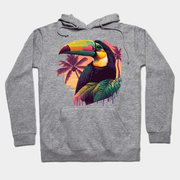 Toucan Paradise Hoodie by nikovega21